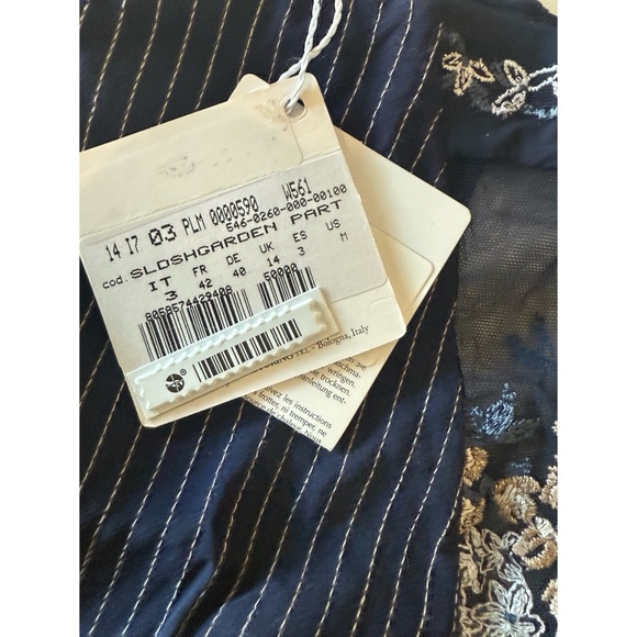 La Perla garden part briefs boyshort panties navy M NWT - Picture 4 of 4